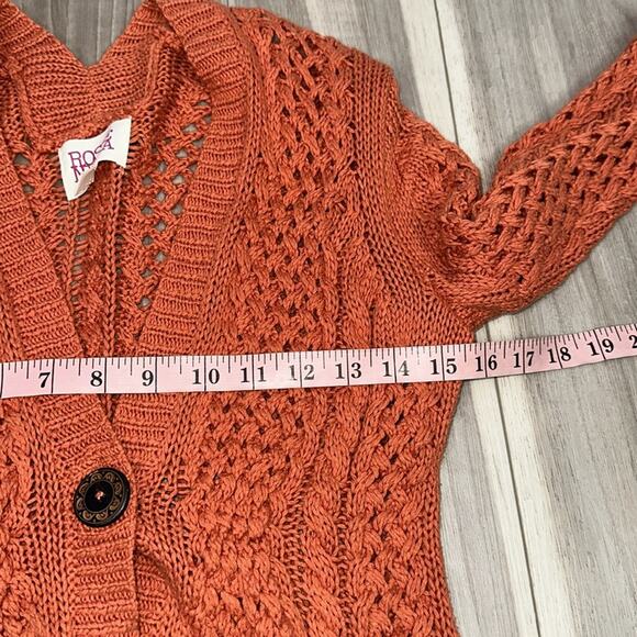 Anthropologie Rosie Neira talmage wide knit cardigan size small - Picture 6 of 6